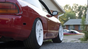 Nissan S13 tire size