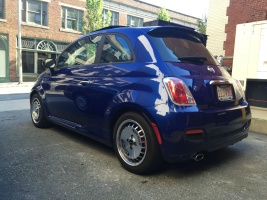 FIAT 500 tire size