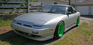Nissan S13 tire size