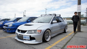 Mitsubishi Lancer Evolution tire size
