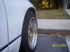 Nissan S13 tire size