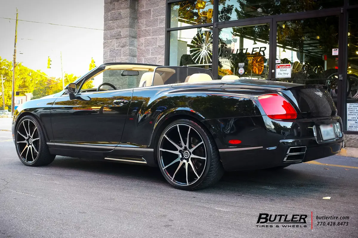 Bentley Continental Gtc Custom Wheels Savini Bm12 22x Et