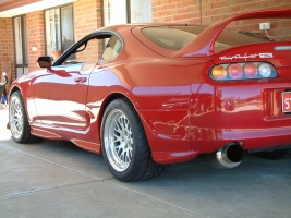 Toyota Supra tire size