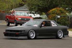 Nissan S13 tire size