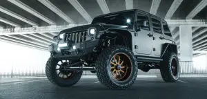 Jeep Wrangler tire size