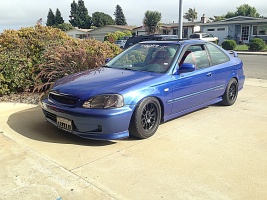 Honda Civic tire size