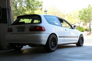 Honda Civic tire size