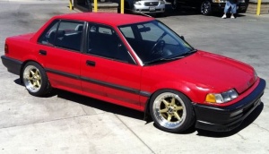 Honda Civic tire size