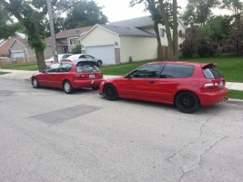 Honda Civic tire size