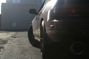 Nissan S13 tire size
