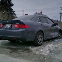 Acura TSX tire size