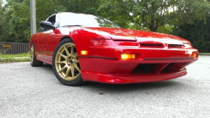 Nissan S13 tire size