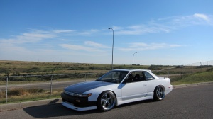 Nissan S13 tire size