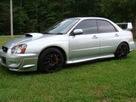 Subaru Impreza WRX STi tire size