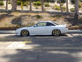 Nissan S14 tire size