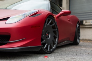 Ferrari 458 Italia tire size