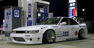 Nissan S13 tire size