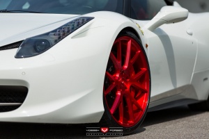 Ferrari 458 Italia tire size