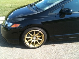 Honda Civic tire size
