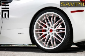 Ferrari 458 Spider tire size