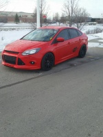 Ford Focus ST tire size