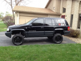 Jeep Grand Cherokee tire size