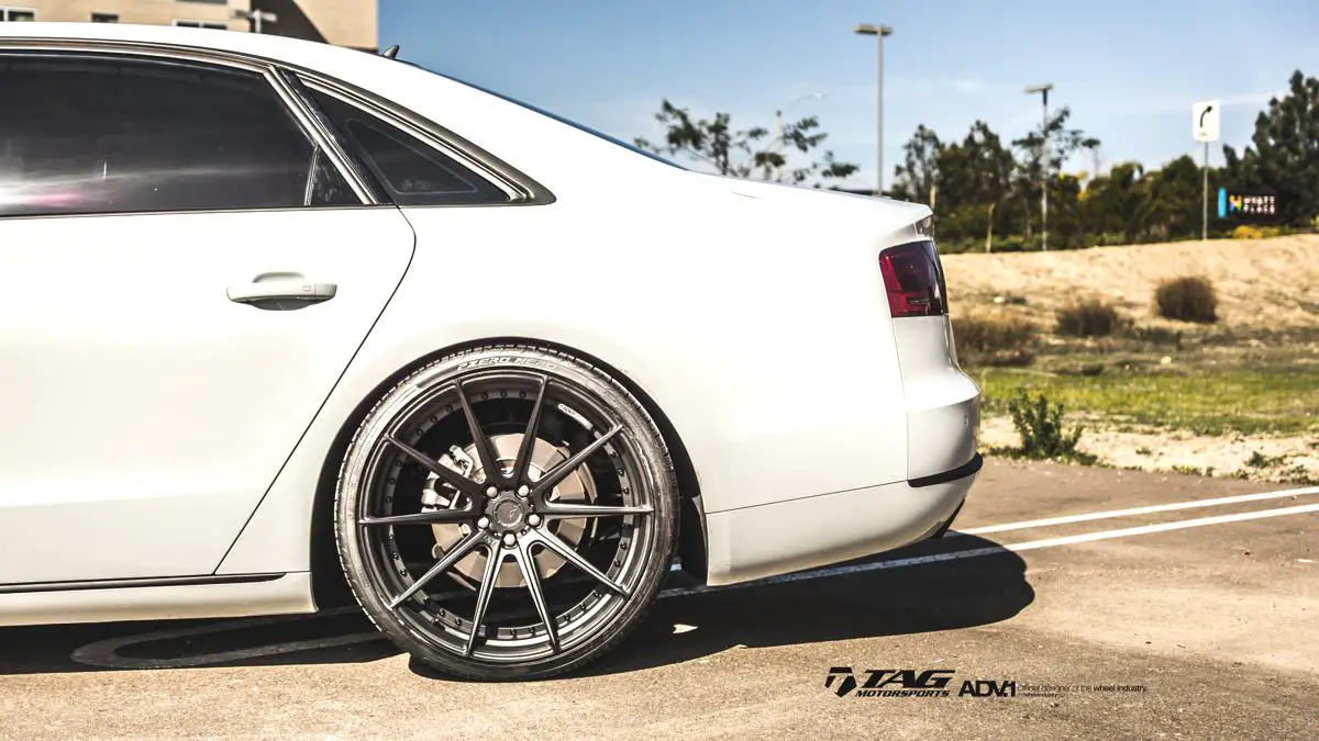 Audi A8 custom wheels ADV10 MV2 SL 22x, ET , tire size 245/30 R22. x ET