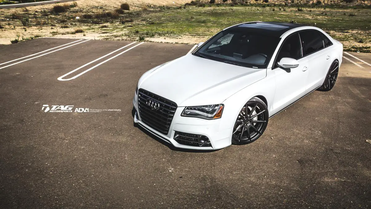 Audi A8 custom wheels ADV10 MV2 SL 22x, ET , tire size 245/30 R22. x ET