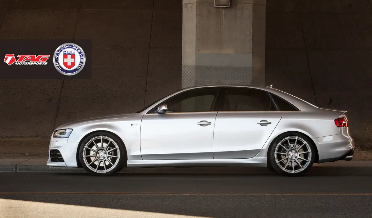 Audi S4 Custom Wheels Hre P43sc 20x Et Tire Size 255 30