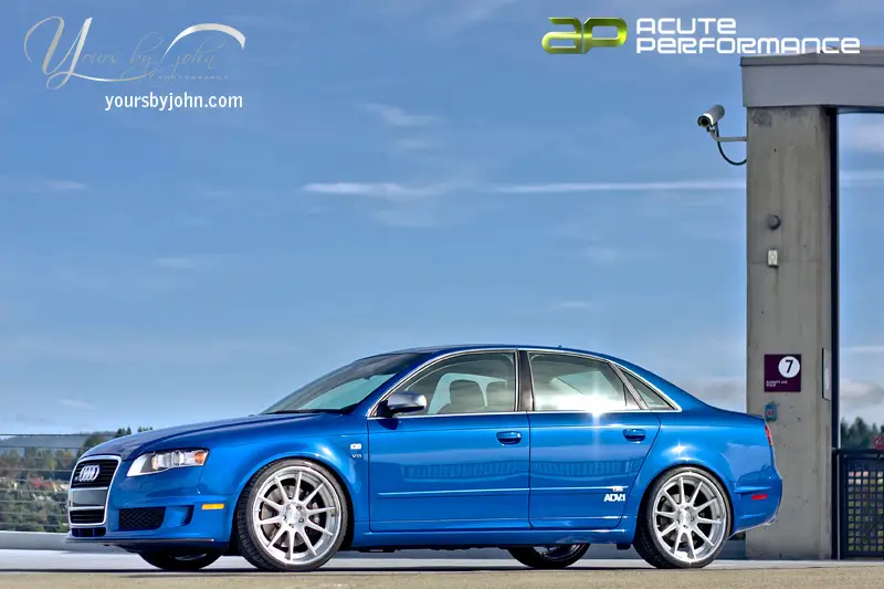 Audi S4 Custom Wheels Adv 1 10 Track Spec Contoured 19x8 5