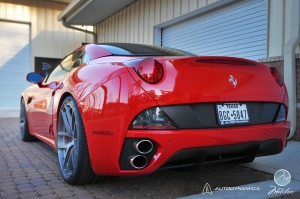 Ferrari California tire size