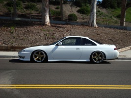 Nissan S14 tire size