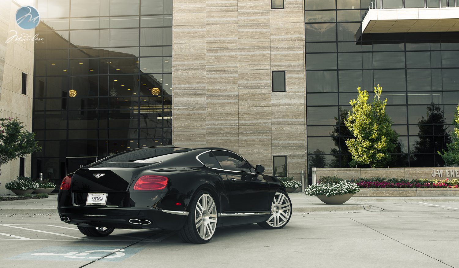 Bentley Continental Gt Custom Wheels Modulare B3 22x9 5