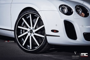 Bentley Continental Supersports tire size