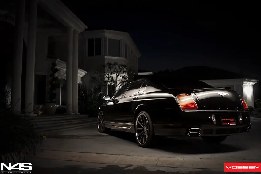 Bentley Continental Flying Spur Custom Wheels Vossen Cv 1