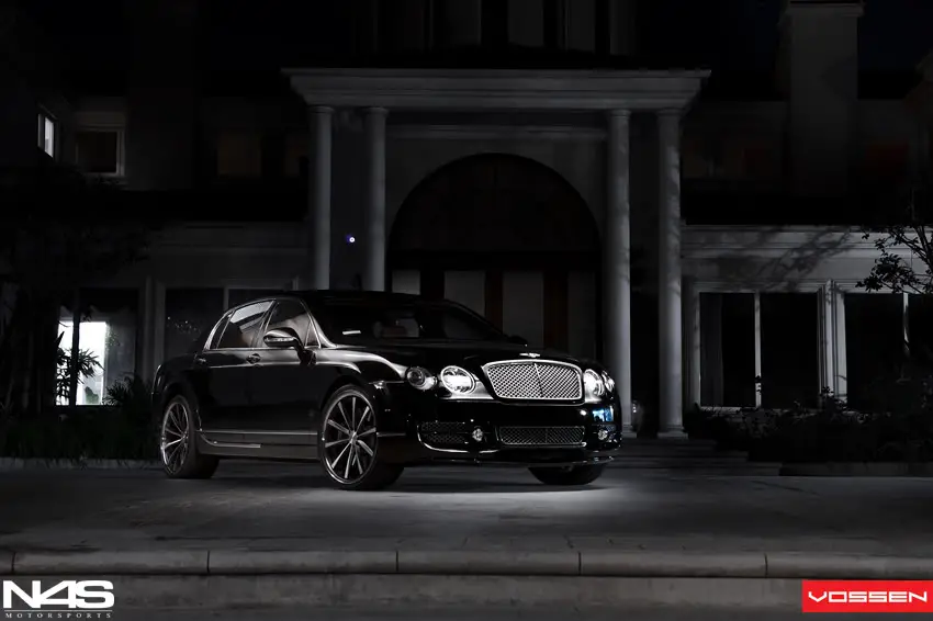 Bentley Continental Flying Spur Custom Wheels Vossen Cv 1
