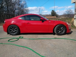 Scion FR-S tire size