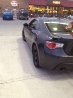 Subaru BRZ tire size