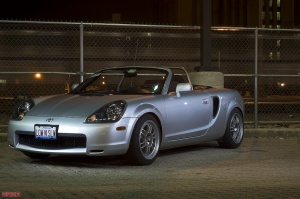 Toyota MR2 Spyder tire size