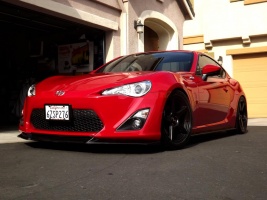 Scion FR-S tire size