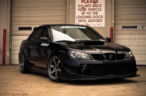 Subaru Impreza WRX STi tire size