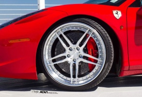 Ferrari 458 Italia tire size