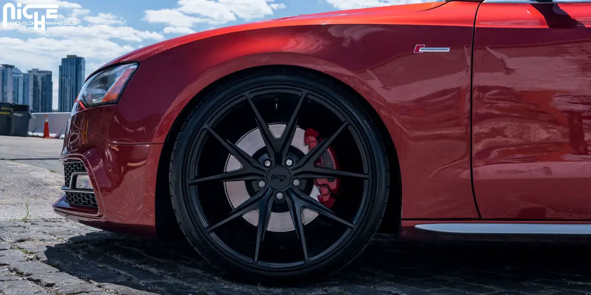 Audi S5 Custom Wheels Niche Misano M117 20x10 5 Et