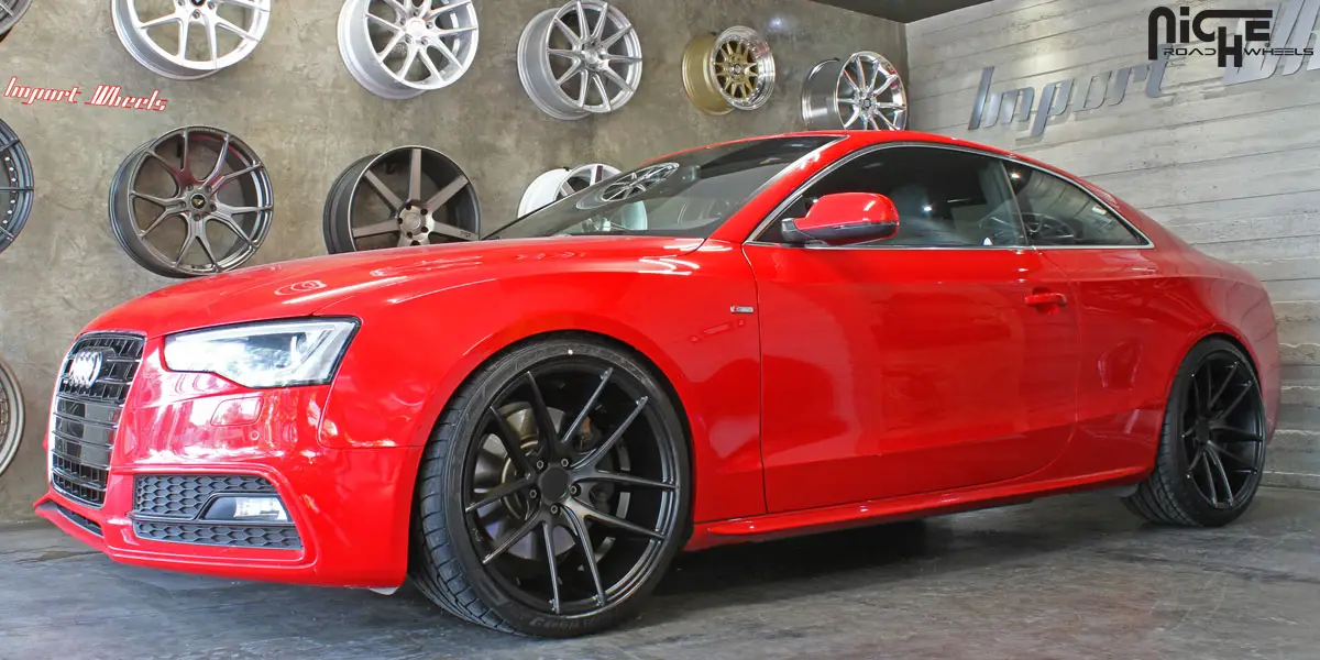 Audi S5 Custom Wheels Niche Misano M117 20x10 5 Et