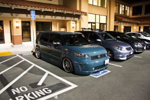 Scion xB tire size