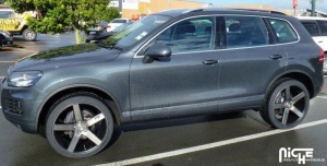 Volkswagen Touareg tire size