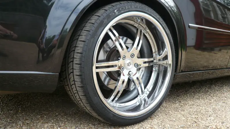 Chrysler 300C Wheels Vossen 22x, ET , tire size 265/35 R22. x ET 295/30 R