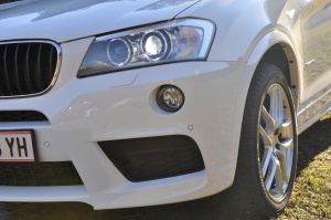 BMW X3 tire size