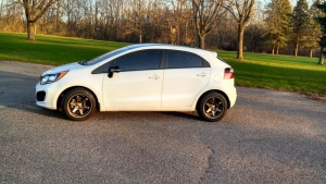 Kia Rio5 tire size