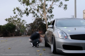 Infiniti G35 tire size